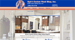 Desktop Screenshot of kylescabinets.com